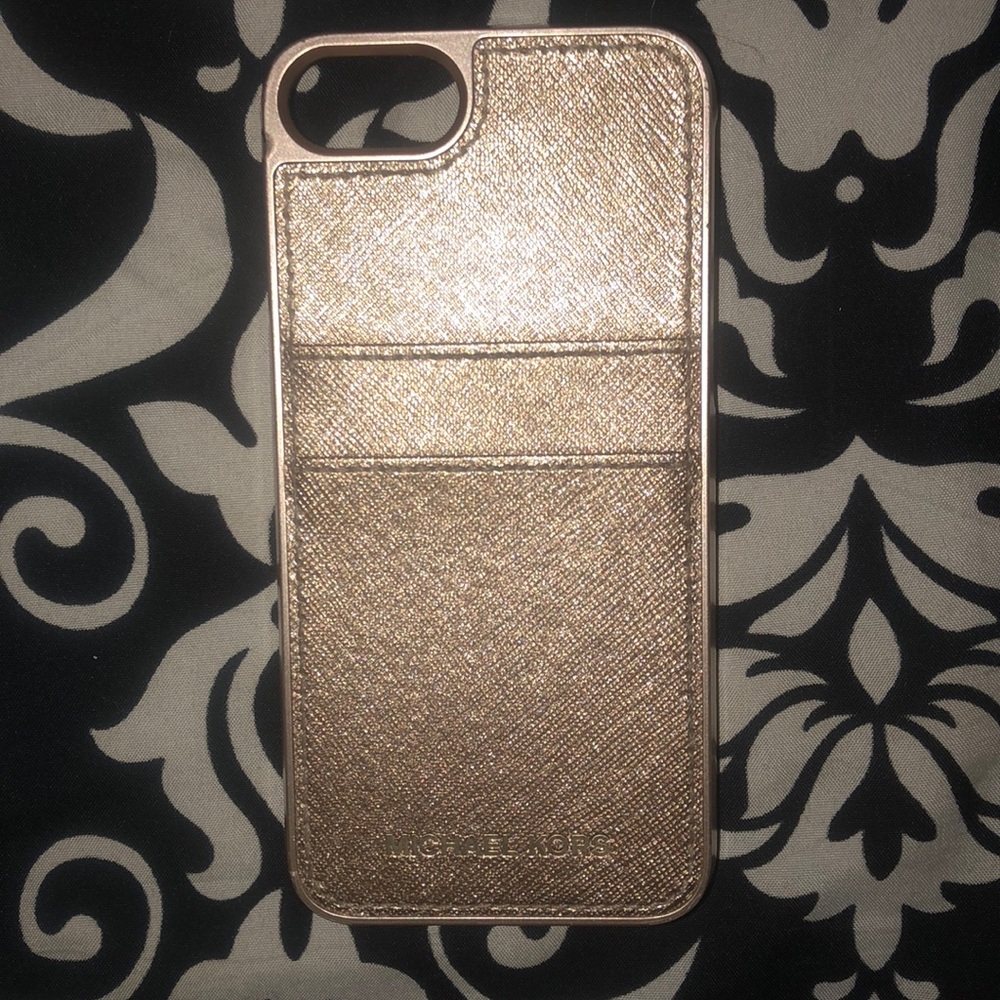 Michael Kors iPhone 7 card slot phone case